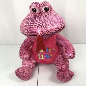 Homerbest Valentine Pink Metallic Lovin Licks Lizard Large Plush Stuffed Animal